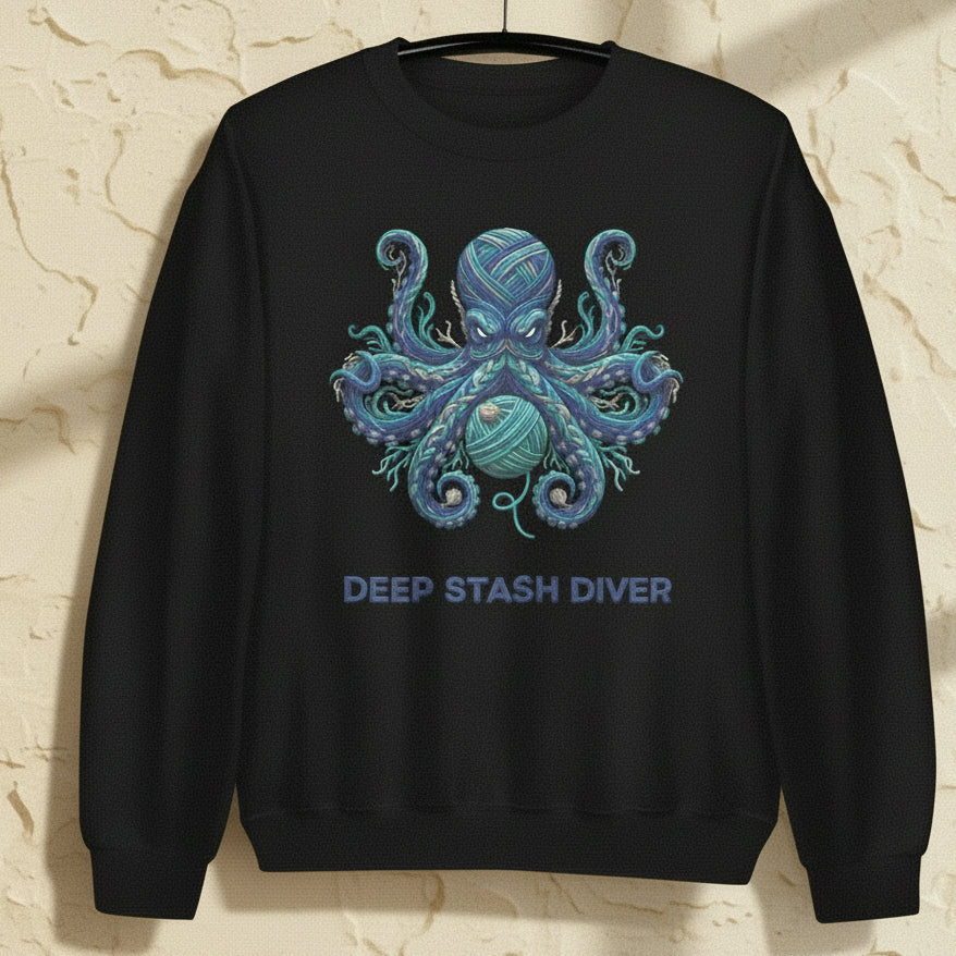 Deep Stash Divers Sweatshirt Black / S