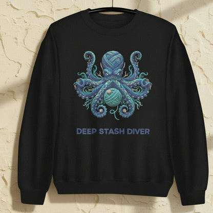 Deep Stash Divers Sweatshirt Black / S