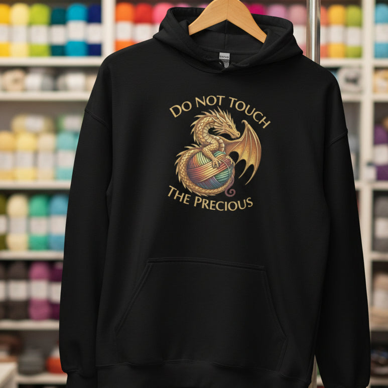 Do Not Touch Hoodie Black / S