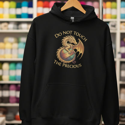 Do Not Touch Hoodie Black / S