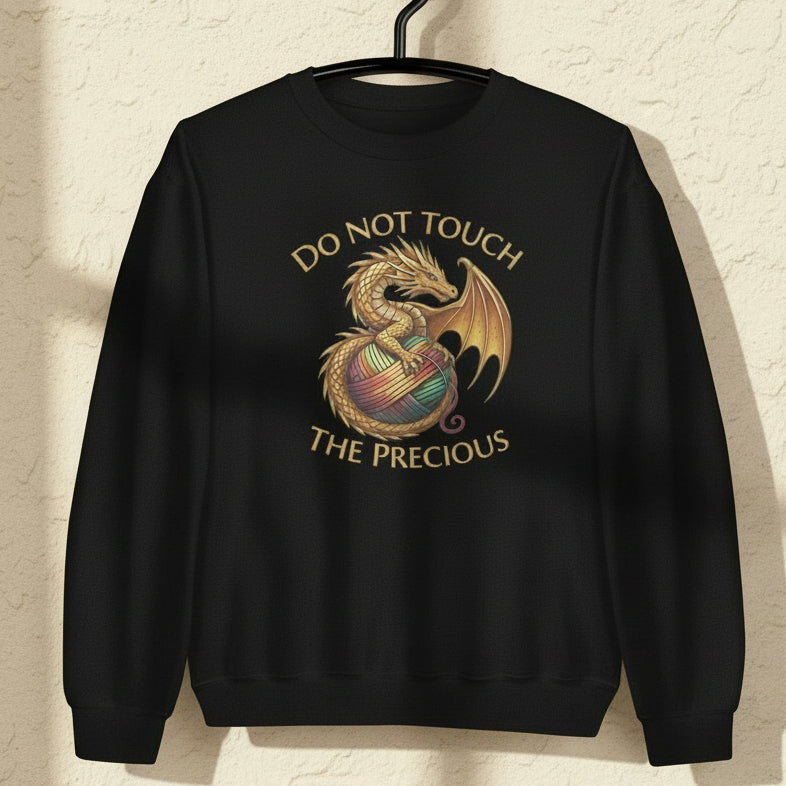 Do Not Touch Sweatshirt Black / S