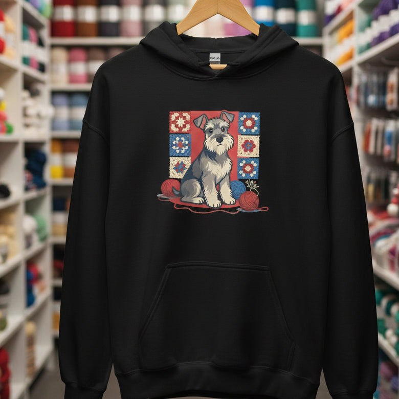 Dogs & Yarn Hoodie Black / S