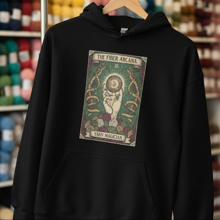 Fiber Arcana Hoodie Black / S