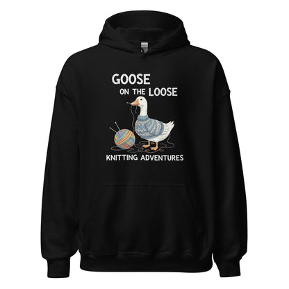 Goose on the Loose Hoodie Black / S
