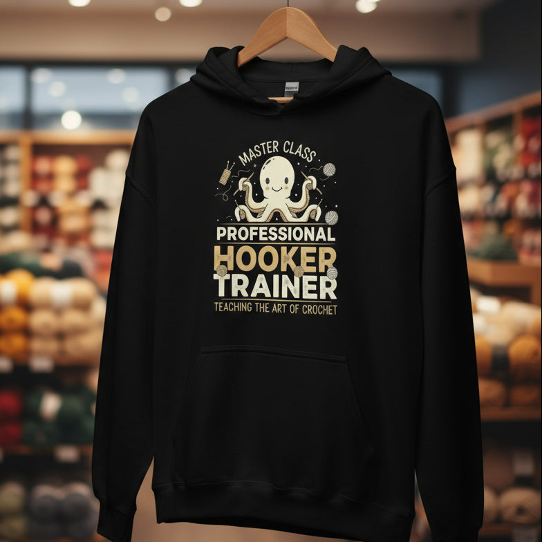 Hooker Trainer Hoodie Black / S