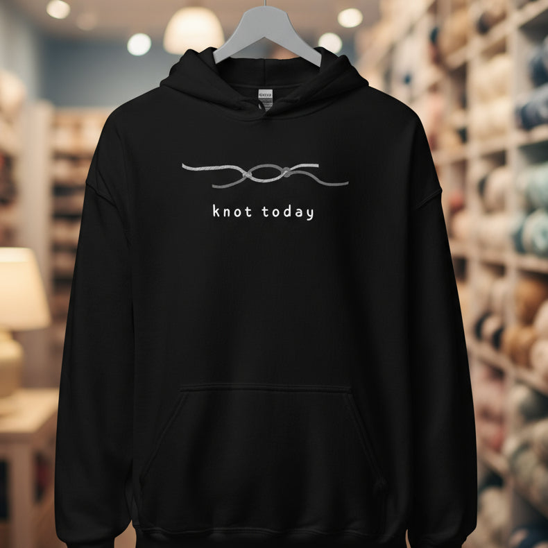 Knot Today Hoodie Black / S