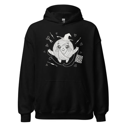 Magic Yarn Hoodie Black / S
