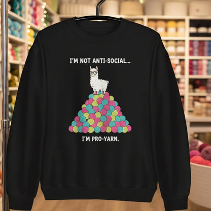 Pro Yarn Sweatshirt Black / S