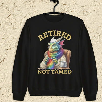 Retired Not Tamed Sweatshirt Black / S