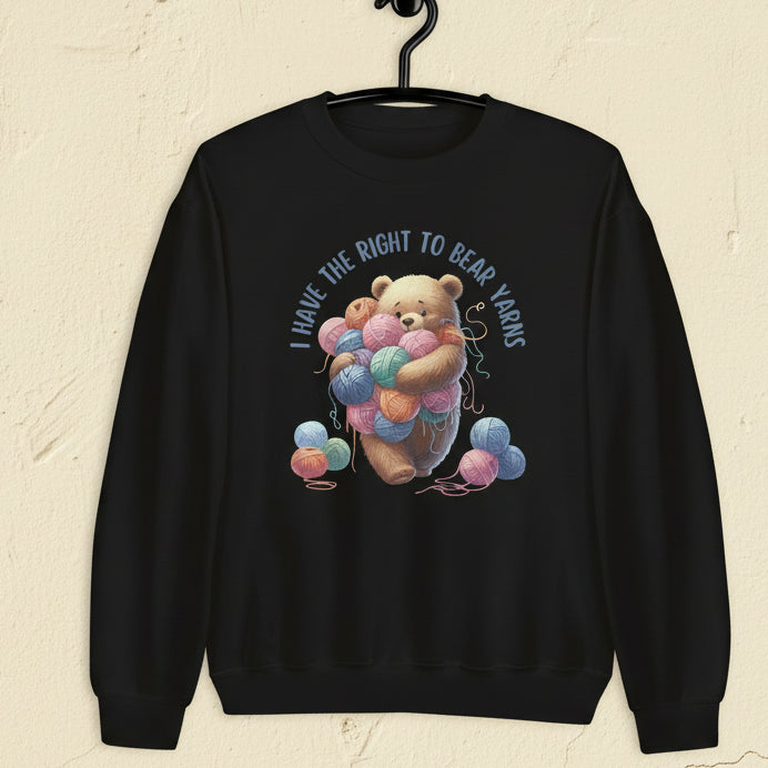 Right to Bear Yarns Sweatshirt Black / S