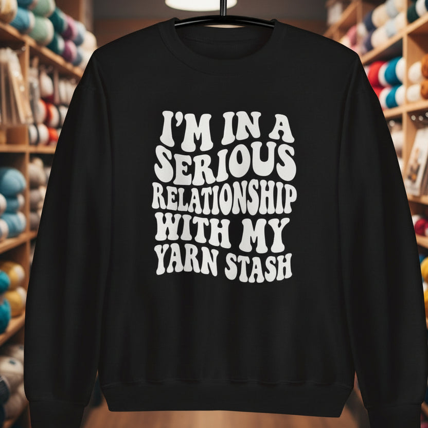 Serious Relationship Sweatshirt Black / S