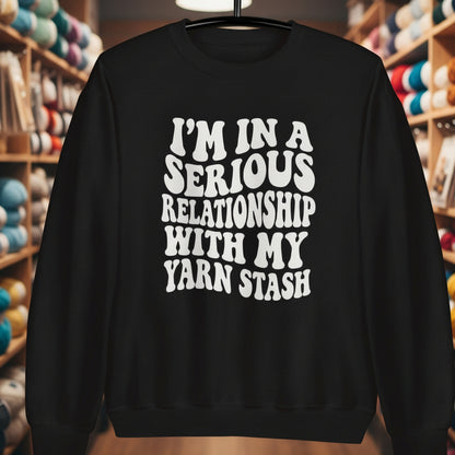 Serious Relationship Sweatshirt Black / S