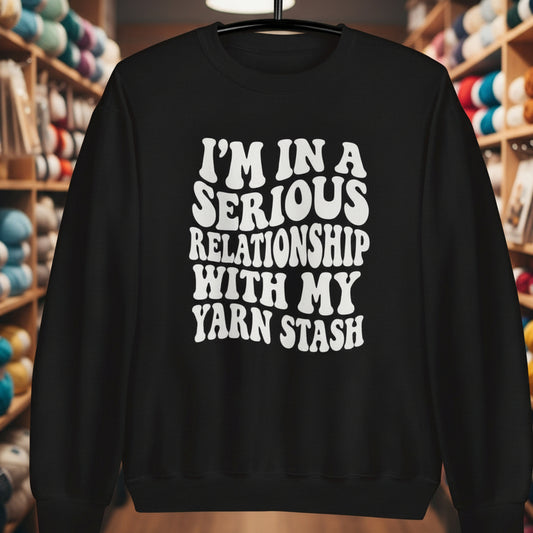 Serious Relationship Sweatshirt Black / S