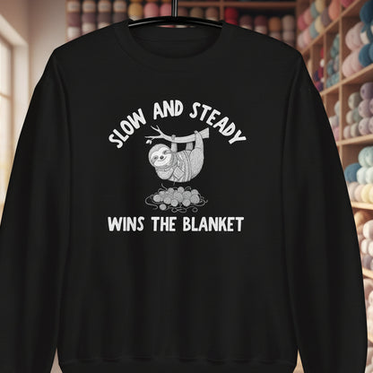 Sloth Blanket Sweatshirt Black / S