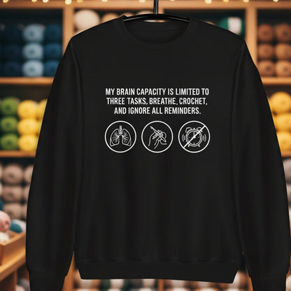 Task List Sweatshirt Black / S