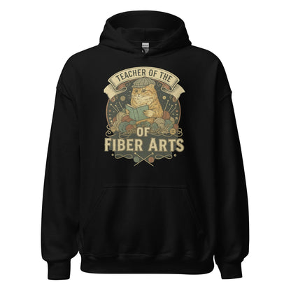 Teacher of the Fiber Arts Hoodie Black / S
