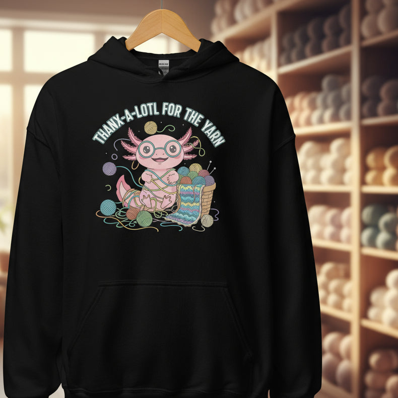 Thanx-a-lotl Hoodie Black / S