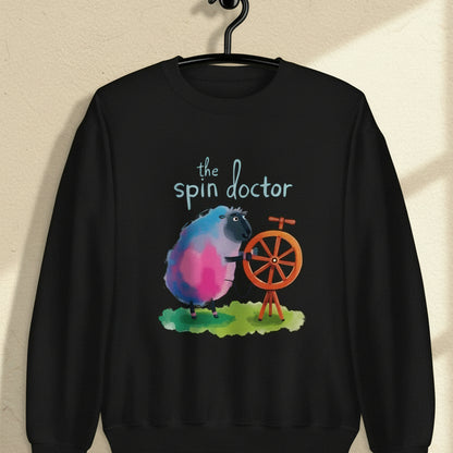 The Spin Doctor Sweatshirt Black / S