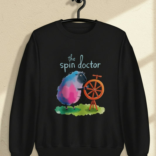 The Spin Doctor Sweatshirt Black / S