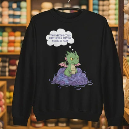 This Meeting Sweatshirt Black / S
