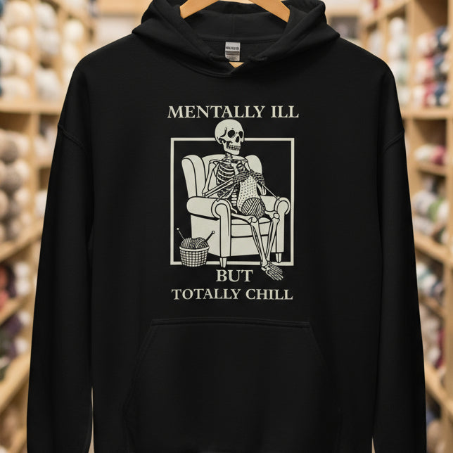 Totally Chill Hoodie Black / S
