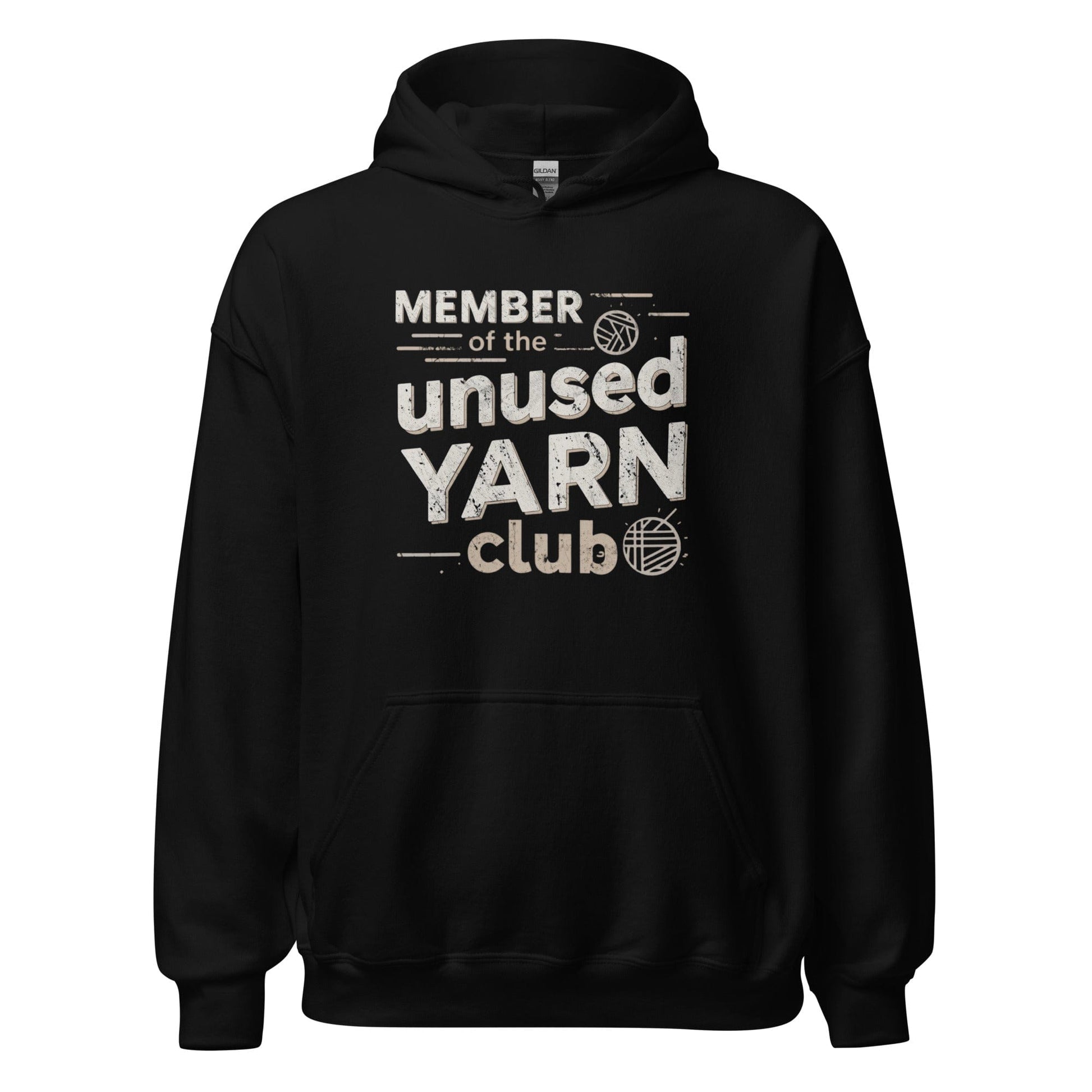 Unused Yarn Hoodie Black / S