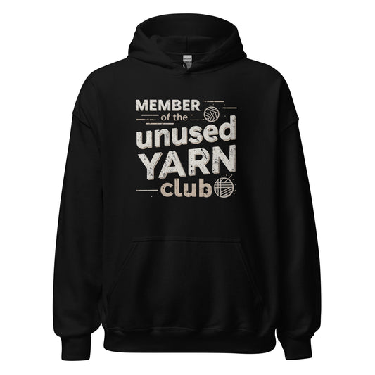 Unused Yarn Hoodie Black / S
