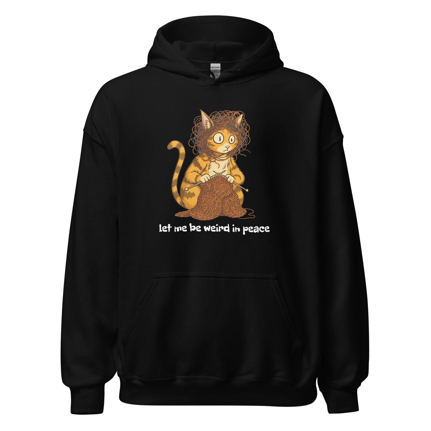 Weird in Peace Hoodie Black / S