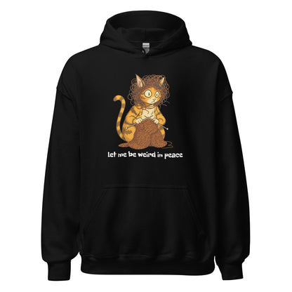Weird in Peace Hoodie Black / S