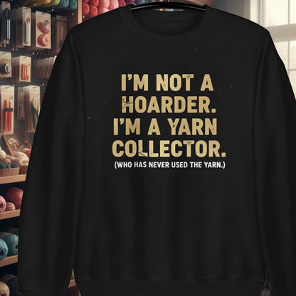 Yarn Collector Sweatshirt Black / S