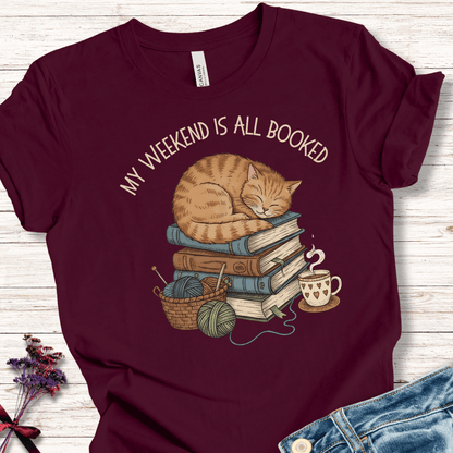 Booked Weekend T-Shirt