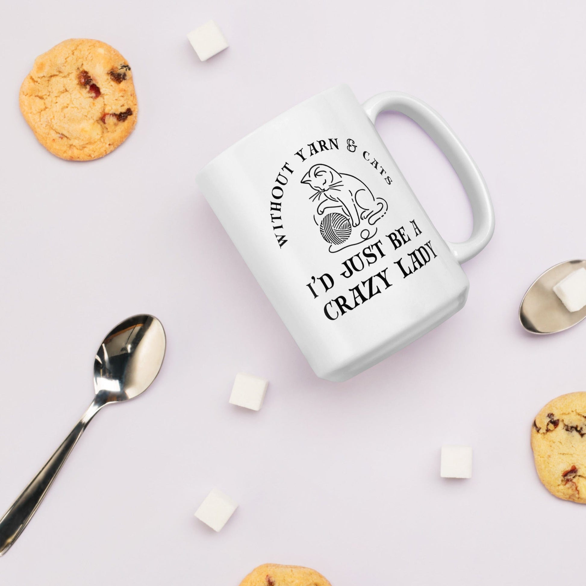 Cats & Yarn Mug