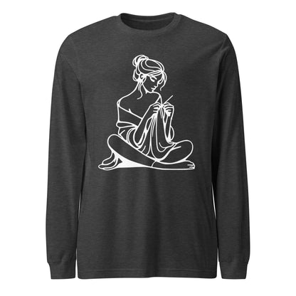 Breathe Long Sleeve Tee Dark Grey Heather / XS
