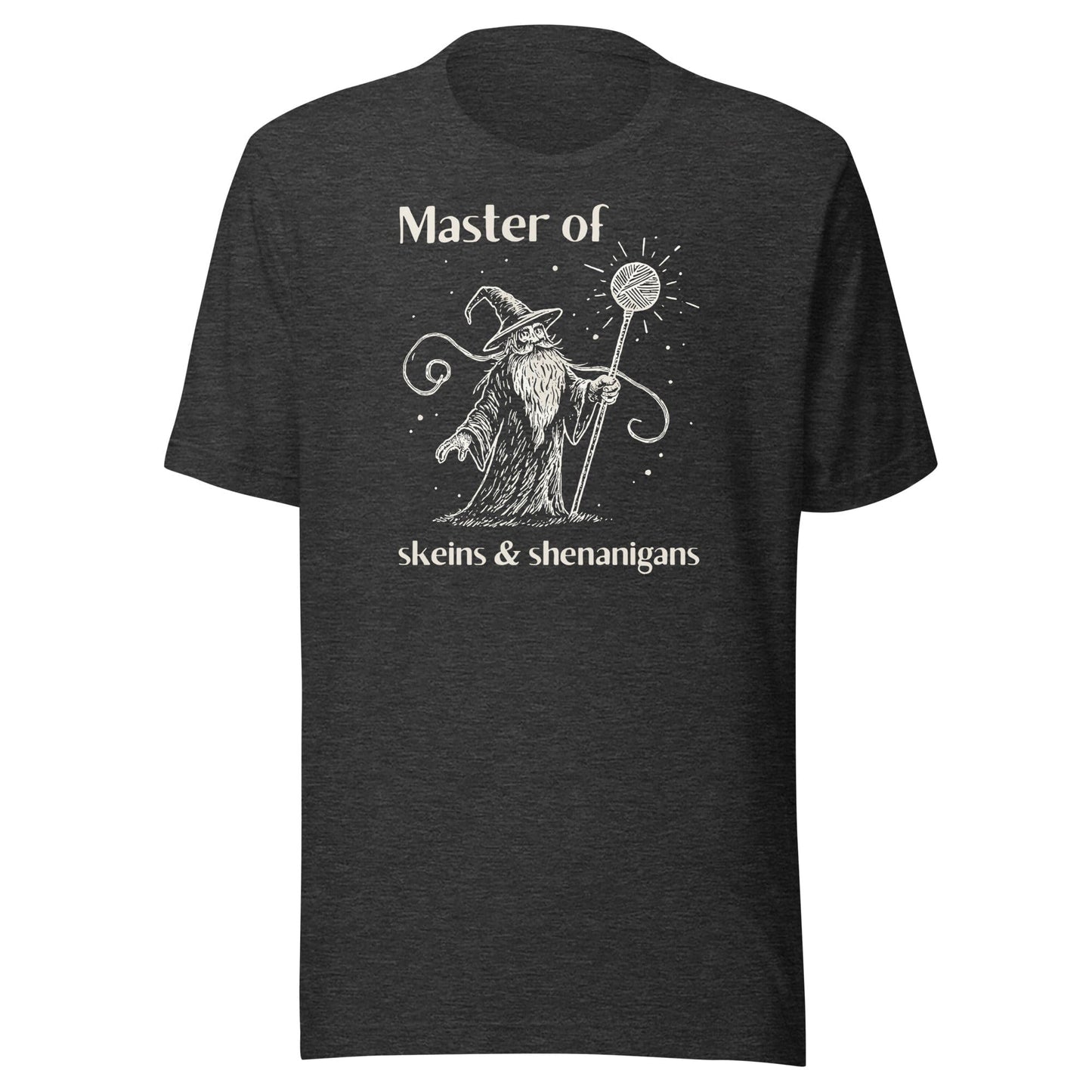Master of Skeins T-Shirt Dark Grey Heather / XS
