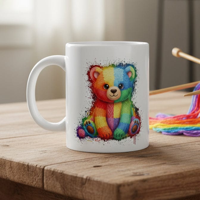 Bear Dye Splash Mug 11 oz