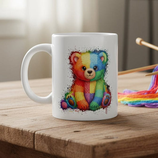 Bear Dye Splash Mug 11 oz