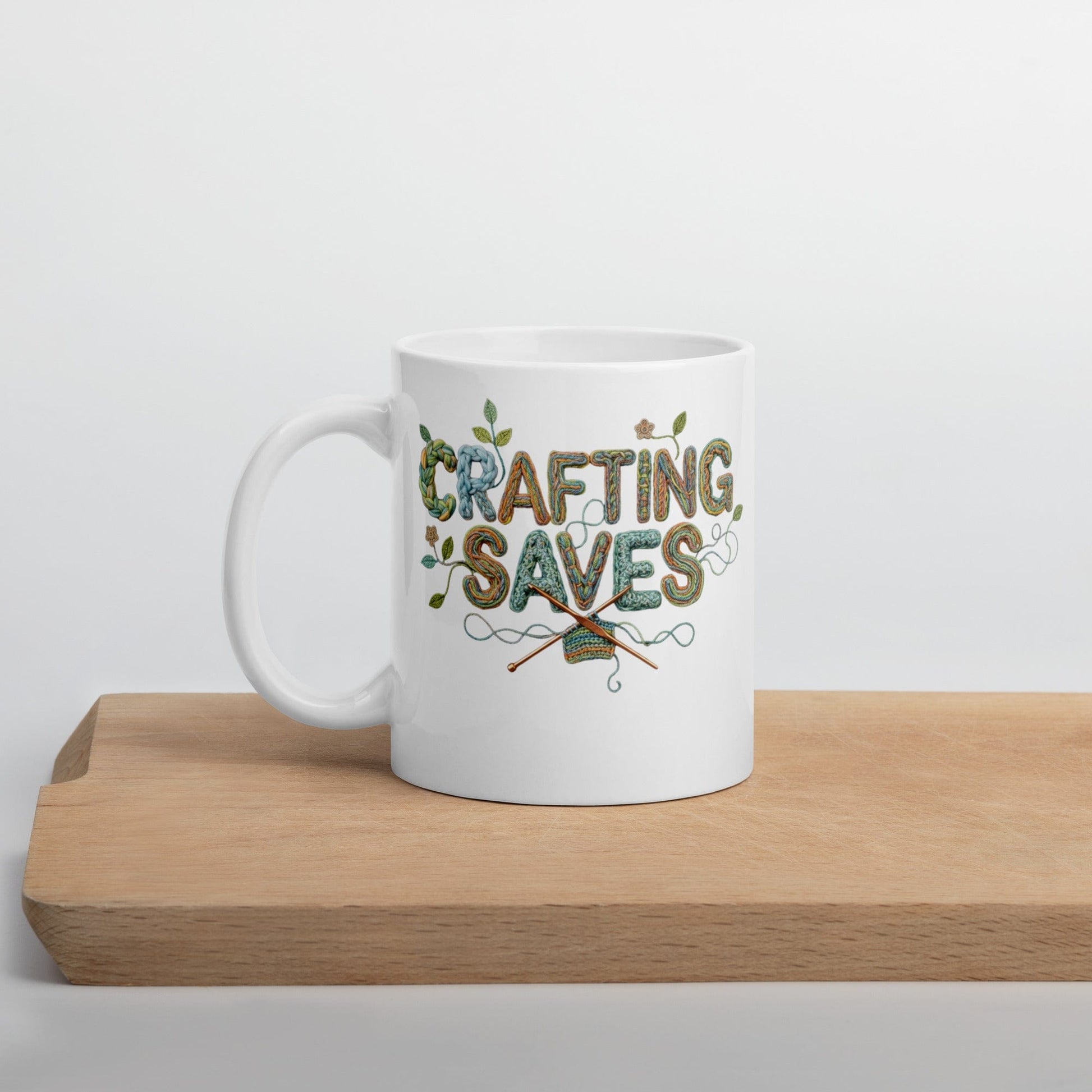 Crafting Saves Mug 11 oz