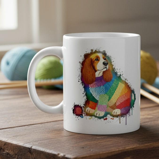 Dog Dye Splash Mug 11 oz