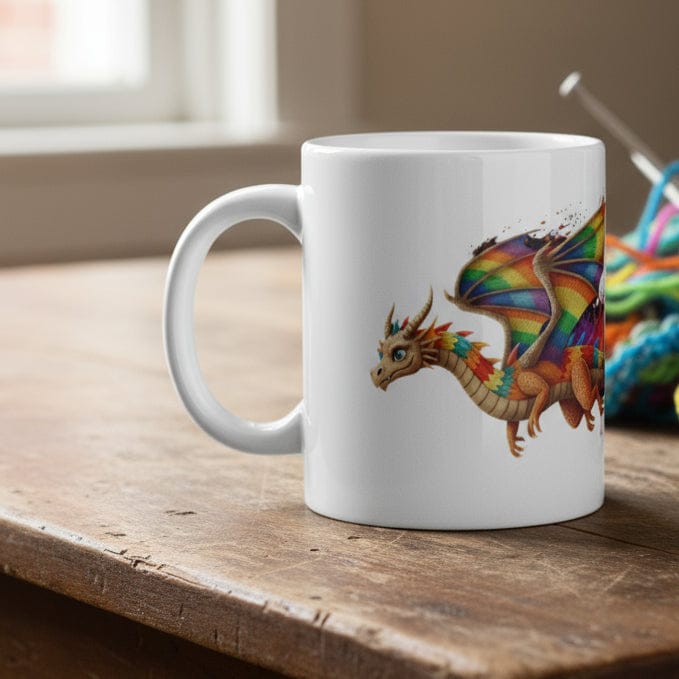 Flight Dragon Dye Splash Mug 11 oz