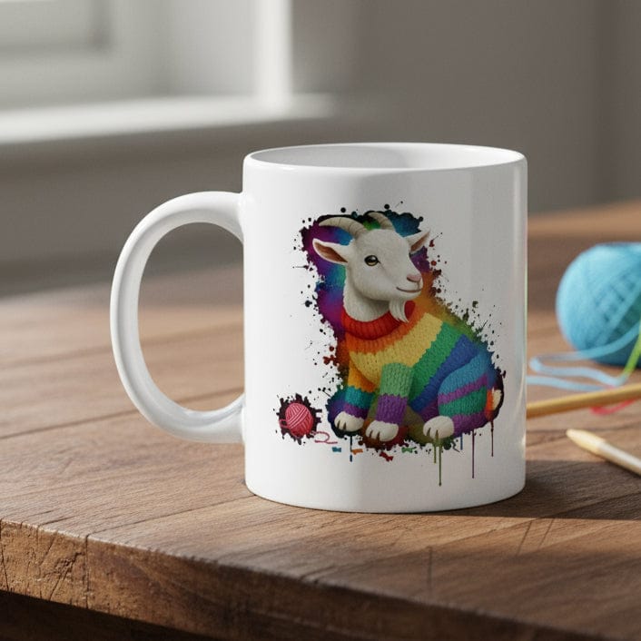 Goat Dye Splash Mug 11 oz