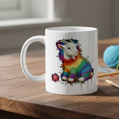 Goat Dye Splash Mug 11 oz