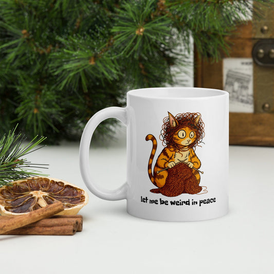 Weird in Peace Mug 11 oz