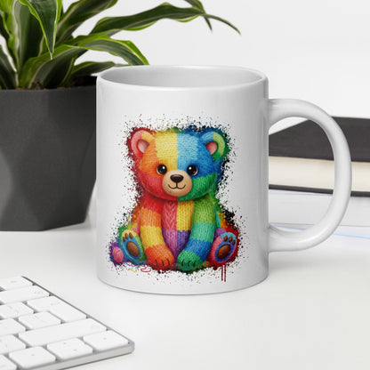 Bear Dye Splash Mug 15 oz