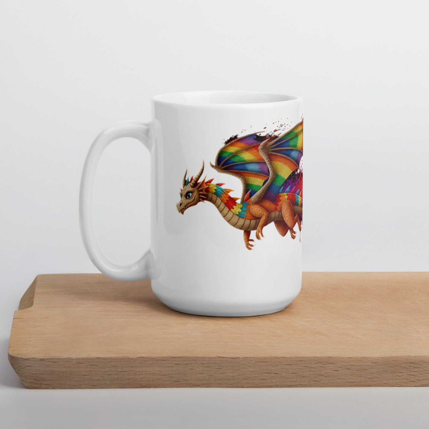 Flight Dragon Dye Splash Mug 15 oz