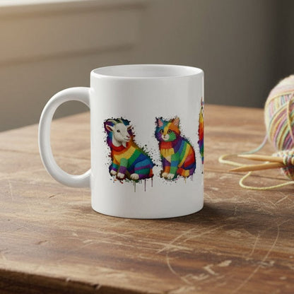 Animal Dye Splash Lineup Mug 20 oz