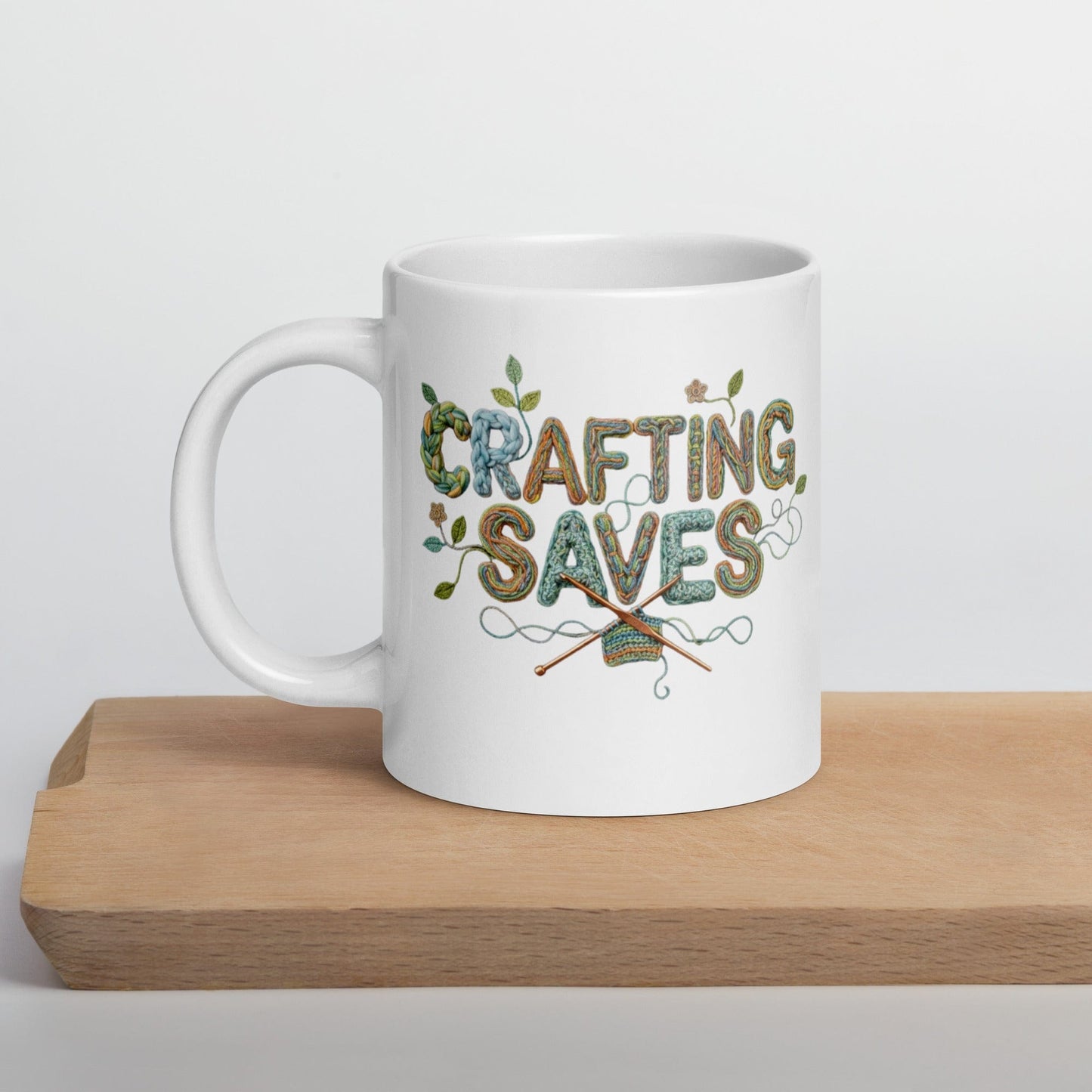 Crafting Saves Mug 20 oz