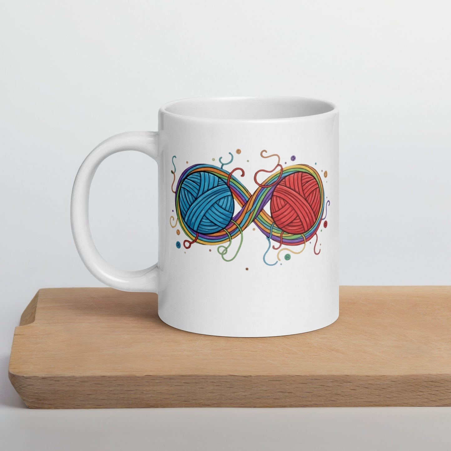 Infinity Yarn Mug 20 oz