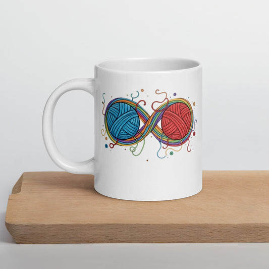 Infinity Yarn Mug 20 oz