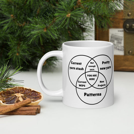 Venn Diagram Mug 20 oz