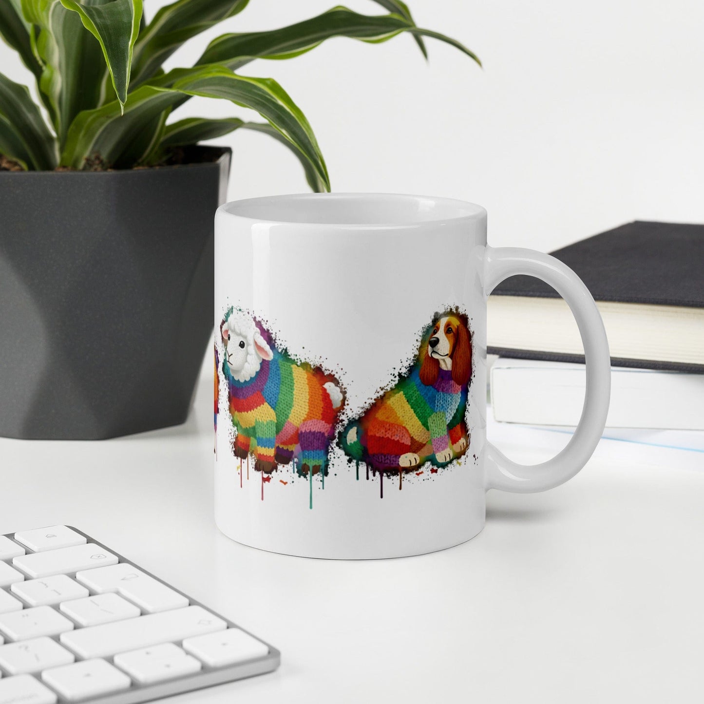 Animal Dye Splash Lineup Mug